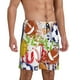 thumbnail image 2 of Fotbe Balls Pantalones Cortos de Pijama para Hombre, Ropa de Dormir, Pantalones de Pijama Cortos para Hombre-Large, 2 of 6