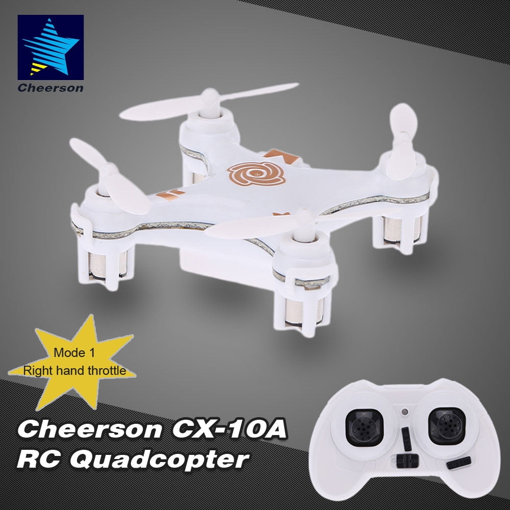 Cheerson CX-10 Mini RC Quadcopter 2.4Ghz 4CH 6-Axis GYRO Nano LED UFO Drone RTF 