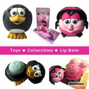 Penguin, Ladybug & Refill 2-Pack Lip Balms