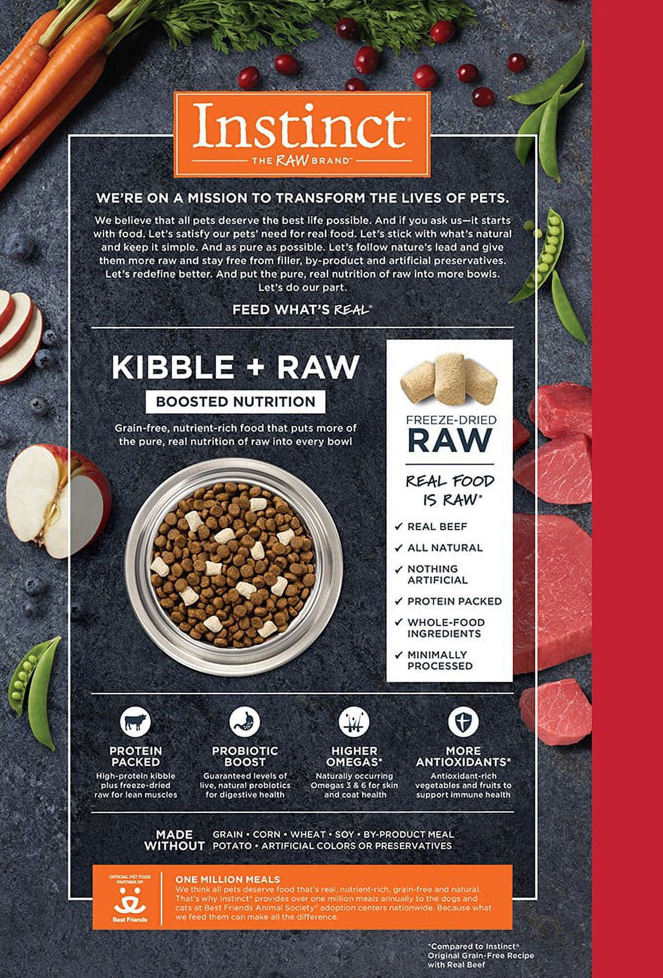 Beef Instinct The Raw Brand Reviews Instinct By Nature's Variety