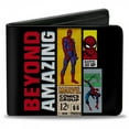thumbnail image 1 of Spider-Man Beyond Amazing Comics Labels Collage Bi-Fold Wallet, 1 of 3