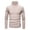 Beige, variant on Men's Ribbed Turtleneck Sweater with Long Sleeve,Mens Basic Knit Pullover Sweaters ,Big and Tall Dark Gray,Size XL