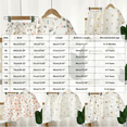 thumbnail image 3 of KPOPLK Toddler Girl Pajamas Organic Cotton Girls Pajamas for Kids 2 Piece Snug Fit Long Sleeves Pjs Outfit Set(5-6 Years,Khaki), 3 of 5