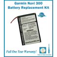 thumbnail image 3 of Garmin Nuvi 300 Battery Replacement Kit with Tools, Video Instructions, Extended Life Battery and Full One Year Warranty, 3 of 3