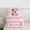 Pink E, variant on Erosebridal S Personalized Initial Girl Queen Comforter Set 3pcs,Teens Floral Rose Flowers Bedding Comforter Set,Pink Reversible