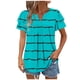 thumbnail image 1 of Camisas de Cuello de Tripulación de Manga Corta para las Mujeres Plisado Mangas de Ruffle, Cuello Redondo Casual Primavera Y Blusa de Verano, 1 of 7