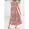 thumbnail image 2 of Vestido PRETTYGARDEN Floral Boho Midi Verano XXL, 2 of 6