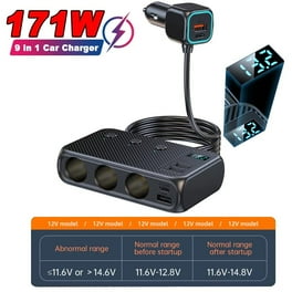 Cigarette lighter aux adapter walmart discount