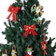 thumbnail image 5 of ¡No Te Lo Pierdas!, Lazos de coronas rojas Lazos navideños Lazos decorativos para la decoración del adorno del hogar Akmoler, 5 of 8