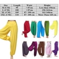 thumbnail image 3 of Pantalones bombachos holgados de yoga para mujer, pantalones bombachos Aladdin, negros, 2XL, 3 of 3