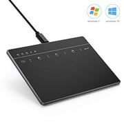 Seenda Touchpad Trackpad, External USB High Precision Trackpad with Multi-Touch Navigation Plug and Play for Windows 10 Windows 7 Desktop/Laptop/Notebook Computer