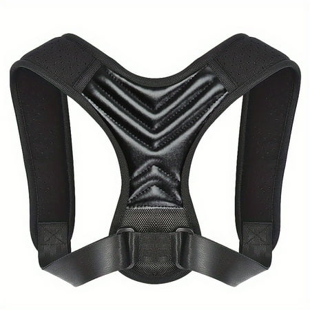 

NGDT 1pc Adjustable Posture Corrector for Men & Women Invisible Back Support Brace Spinal Alignment Shoulder Opening Anti-Hunchback Comfortable 3D Weaving for Improved Posture Bre
