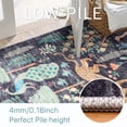 thumbnail image 3 of ChakmeOne 8x10 Vintage Jungle Area Rugs Animal Print Rug Machine Washable & Non-Slip Stain Resistant Rugs for Living Room, Bathroom, Kitchen, 3 of 13