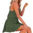 thumbnail image 2 of Summer Sleeveless V-Neck Women Mini Dress, 2 of 3