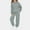 Gray#2, variant on Fesfesfes Kids 2 Piece Set Fleece Lined Hooded Sweatshirt and Jogger Pants Winter Outfit for Boys and Girls Cozy Wear Cold Weather Clothes Childrens Matching Set Comfortable(Gray#2,12-13 Years)