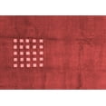 thumbnail image 1 of Ahgly Company Machine Washable Indoor Rectangle Abstract Red Modern Area Rugs, 3' x 5', 1 of 1