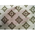thumbnail image 5 of oneOone Cotton Silk Dark Olive Green Fabric Block Craft Projects Decor Fabric Printed By The Yard 42 Inch Wide, 5 of 6
