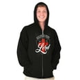 thumbnail image 3 of Transformed By Lord Religious Jesus Zip Up Hoodie Men's Women's Brisco Brands L, 3 of 6