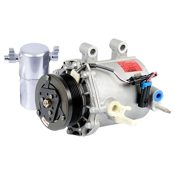 For Oldsmobile Aurora 2001 2002 OEM AC Compressor w/ A/C Drier - BuyAutoParts