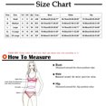 thumbnail image 3 of Traje de baño Tankini de dos piezas para mujer Ropa de playa Traje de baño Push-up Monokini Bikini Fridja  nalpqowj54334, 3 of 4