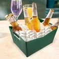 thumbnail image 3 of FONDOTIN 1Set Plastic Beverage Tub Square Sturdy Structure for Hotel and Bar, 3 of 8