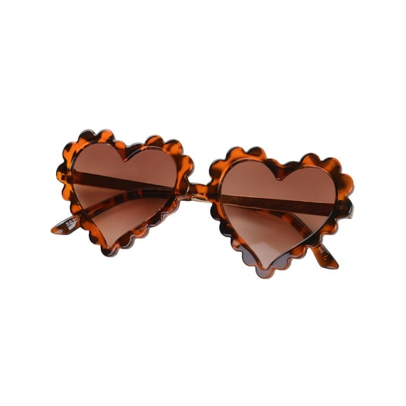 Toddler Girl Heart Shaped Sunglasses, Vintage Cute Eyewear, Lovely Sunglasses