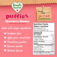 thumbnail image 2 of Collation pour bébé Simply Gourmet Puffies Fraise Banane, 2 of 7
