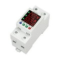 thumbnail image 3 of yeacher Smart Circuit Breaker with LCD Display - Over/Under Voltage, Overcurrent, Leakage & Temperature Protection, Metering Function, Easy Installation, DIN Rail Mounting for Home & Industrial Use, 3 of 7