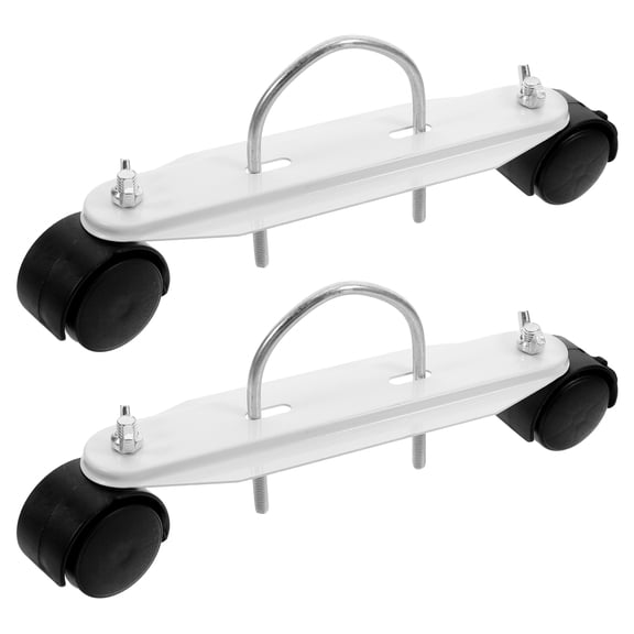 WRITWAA Electric Heater Casters with 360° Swivel Wheels for Smooth Movement, 1 Pair Replacement Parts Support