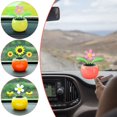 thumbnail image 3 of Solar Dancing Flower Sunflower Toys,Solar Dancing Figurines Ornament,Car Swinging Toy Dashboard Dancing Honey Car Decoration, 3 of 9