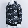 thumbnail image 3 of Men Fleece Sweatshirt Autumn Winter Camo Hooded Hoodies Blank Pullover Hoody Cotton Male tops clothes, 3 of 7