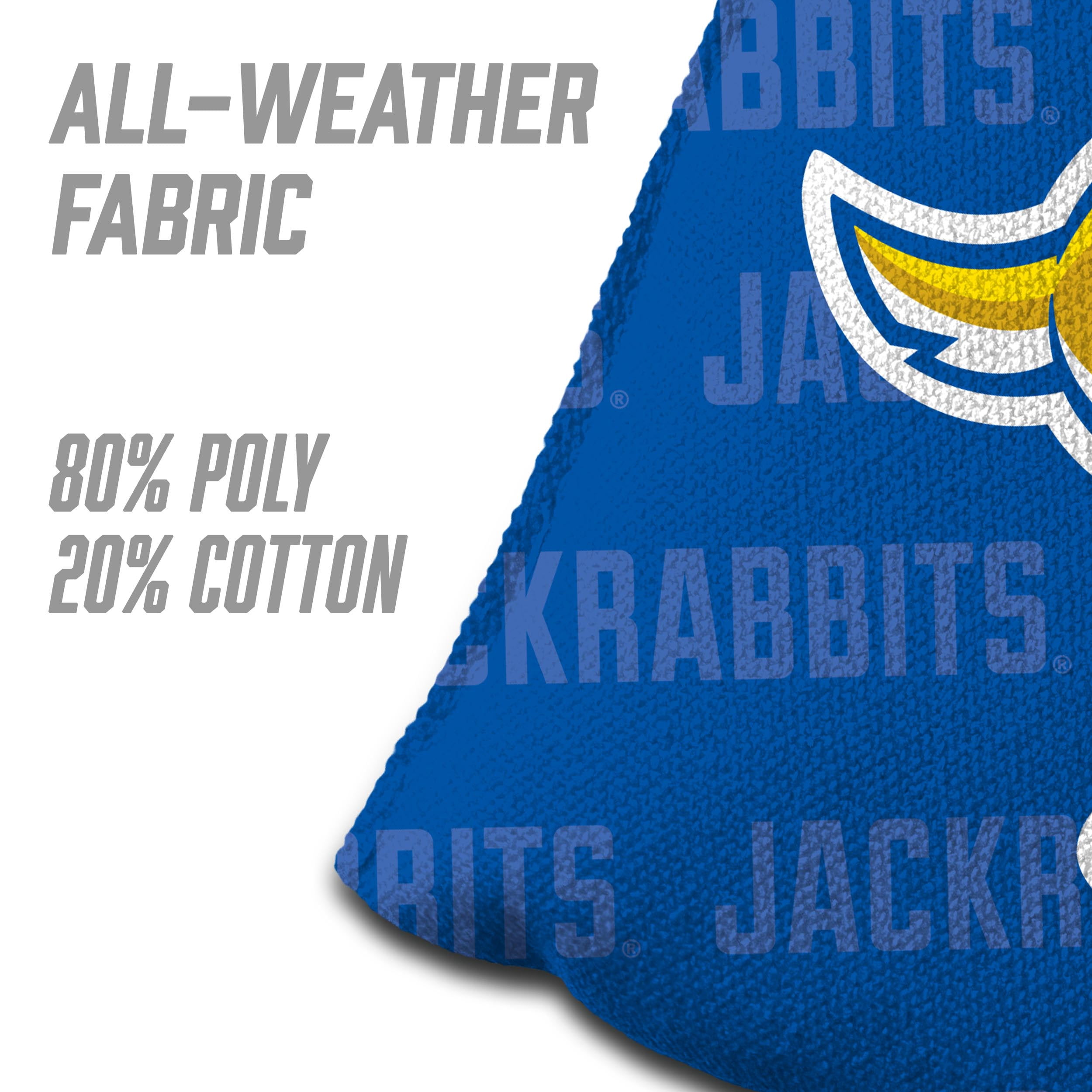 NCAA South Dakota State Jackrabbits Cornhole Bags - 4PK - Blue