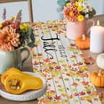 thumbnail image 4 of Hello Fall Table Runner, Autumn Thanksgiving Kitchen Dining Table Decoration for Home Party Decor 13x108 Inches, 4 of 9