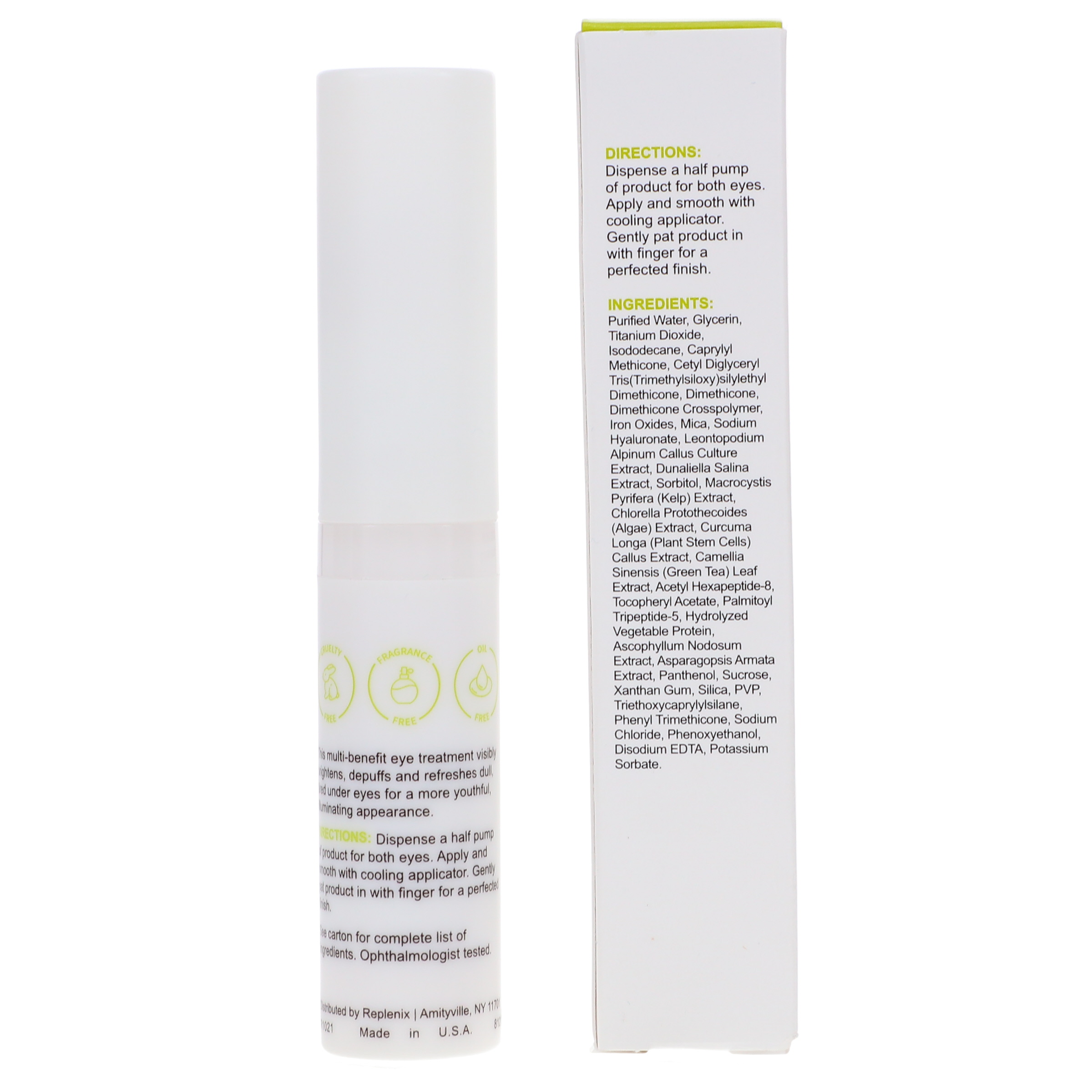Replenix Tinted Brightening Eye Cream 0.29 oz
