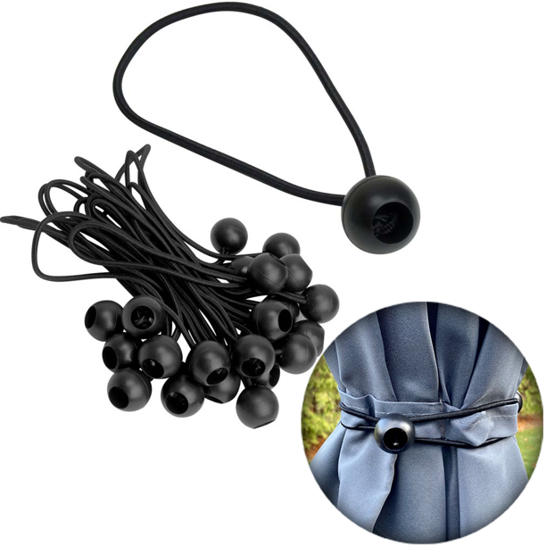 Evelots Bungee CordsToggle BallsTarpCanopy7 Inch LongSuper Strong
