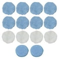 thumbnail image 2 of SPRING 5-6 Inch 14 Piece Car Polishing Pad Cover Set Microfiber Polishing Covers, 2 of 9