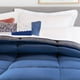 thumbnail image 5 of Inserto de edredón y edredón Linenspa reversible King Navy, 5 of 6