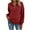 Red, variant on Chbgutlmr Quarter Zip Pullover for Women Fall Stand Collar Long Sleeve Loose Workout Sports Sweatshirt