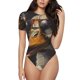 thumbnail image 1 of Fotbe Modern Funny Duck Body de Mujer con Cuello Redondo y Mangas Cortas, Sin Mangas Ajustado, Suave, Cómodo y Básico-Medium, 1 of 7