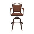 thumbnail image 6 of Hillsdale Furniture Bridgetown Bar Stool with Swivel, Aged Bronze, 6 of 13