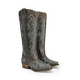 thumbnail image 5 of DREAM PAIRS Women's Embroidered Western Cowboy Boots, Knee High Cowgirl Style with Chunky Heel & Side Zipper, Comfortable Pull-On Fit, 5 of 8