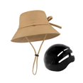 thumbnail image 3 of Sombrero de pescador de ala ancha para playa, jardinería, desplazamientos, ciclismo Caqui, 3 of 9