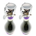 thumbnail image 1 of Tapón para botellas de champán KLOVEO WAF Professional, paquete de 2 unidades, cromado, 1 of 6