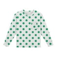 thumbnail image 7 of YUNAFFT Girls Long Sleeve Blouse Floral Print Round Neck Cotton-Like Comfort Stretchy Fit Casual Playwear 4-12Y, 7 of 7