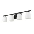thumbnail image 5 of Z-Lite Naya 4 Light Vanity in Matte Black color, Steel frame, 5 of 8