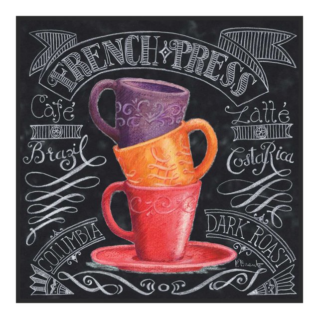 Cuadros Decorativos Dibujo de taza de pintura de diamante de taladro redondo completo DIY Ehuebsd Nuevos Originales