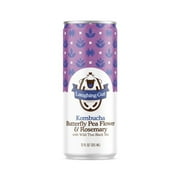 Laughing Gut Kombucha Butterfly Pea Flower  Rosemary - 12 Cans