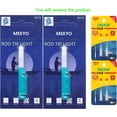 thumbnail image 4 of PinesC Fishing Glow Sticks LED Night Fishing Strike Alert Glow Stick Bite Alarm, Battery Included (Cyan), 4 of 4