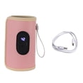 thumbnail image 3 of Kokiya Warmer Adjustable Breast Milk Bottle Heater for Outdoor Home Car Pink, 3 of 7