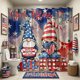 thumbnail image 5 of Independence Day Holiday Party Celebration Shower Curtain Bathroom Partition Decoration Hanging Curtain, 5 of 6